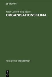 Cover von Organisationsklima