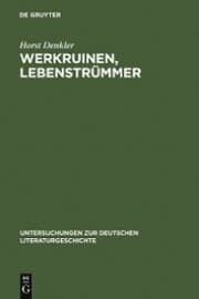Cover von Werkruinen, Lebenstrümmer