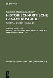 Cover von Otto. Das leidende Weib. Scenen aus Pyrrhus Leben und Tod