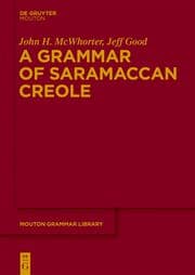 Cover von A Grammar of Saramaccan Creole