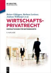 Cover von Wirtschaftsprivatrecht