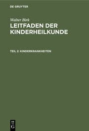 Cover von Kinderkrankheiten