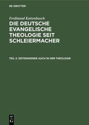 Cover von Zeitenwende auch in der Theologie