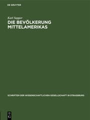 Cover von Die Bevölkerung Mittelamerikas
