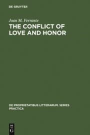 Cover von The conflict of love and honor