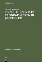Cover von Einführung in das Programmieren in ASSEMBLER