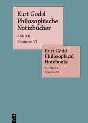 Cover von Maximen VI / Maxims VI