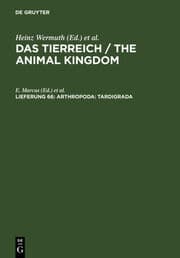 Cover von Arthropoda: Tardigrada