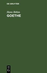 Cover von Goethe