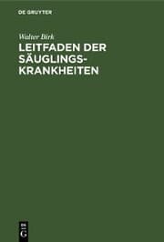 Cover von Leitfaden der Säuglingskrankheiten