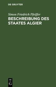 Cover von Beschreibung des Staates Algier