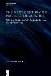 Cover von The Next Century of Maltese Linguistics