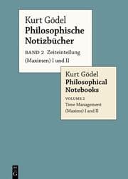 Cover von Zeiteinteilung (Maximen) I und II / Time Management (Maxims) I and II