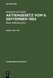 Cover von §§ 1-178