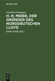 Cover von H. H. Meier, der Gründer des Norddeutschen Lloyd