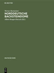 Cover von Norddeutsche Backsteindome