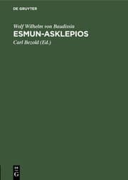 Cover von Esmun-Asklepios