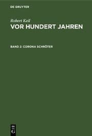 Cover von Corona Schröter
