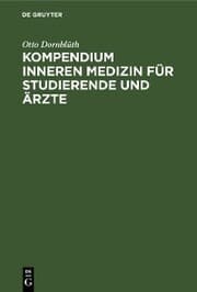 Cover von Kompendium inneren Medizin für Studierende und Ärzte