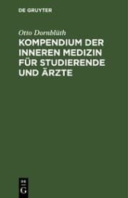 Cover von Kompendium der inneren Medizin für Studierende und Ärzte