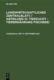Cover von September 1963