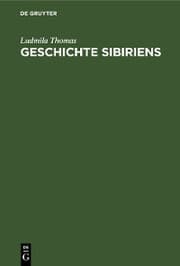 Cover von Geschichte Sibiriens