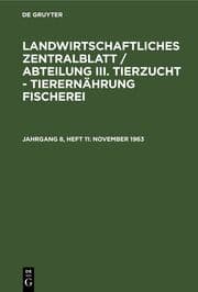 Cover von November 1963