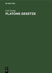 Cover von Platons Gesetze