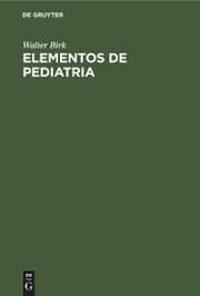 Cover von Elementos de Pediatria