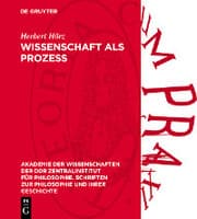 Cover von Wissenschaft als Prozeß