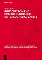 Cover von Walter Ruben: Indische Romane. Band 3