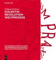 Cover von Dialektik-Revolution-Weltprozeß