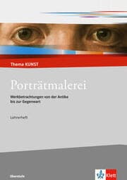 Cover von Porträtmalerei. Werkbetrachtungen von der Antike bis zur Gegenwart