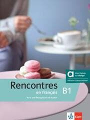 Cover von Rencontres en français B1 - Hybride Ausgabe allango