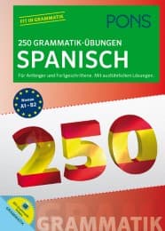 Cover von PONS 250 Grammatik-Übungen Spanisch