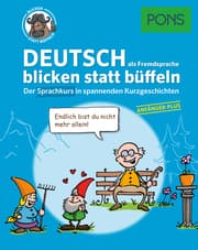 Cover von PONS Deutsch als Fremdsprache blicken statt büffeln