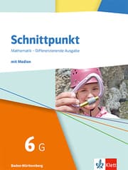 Cover von Schnittpunkt Mathematik 6G. Differenzierende Ausgabe Baden-Württemberg