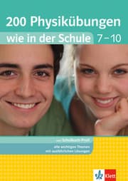 Cover von Klett 200 Physikübungen wie in der Schule Klasse 7-10