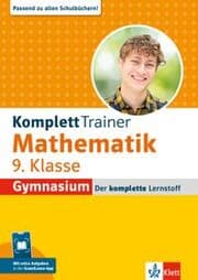 Cover von Klett KomplettTrainer Gymnasium Mathematik 9. Klasse