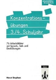 Cover von Konzentrationsübungen 3./4.Schuljahr