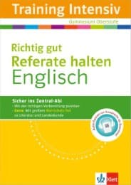 Cover von Training Intensiv Englisch - Richtig gut Referate halten