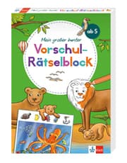 Cover von Klett Mein großer bunter Vorschul-Rätselblock