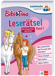Cover von Lesefuchs Bibi & Tina: Leserätsel Lesestufe 1, Band 1
