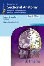 Cover von Pocket Atlas of Sectional Anatomy, Volume I: Head and Neck