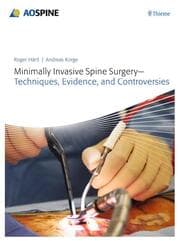 Cover von Minimally Invasive Spine Surgery