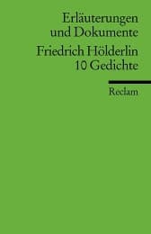 Cover von Friedrich Hölderlin: 10 Gedichte