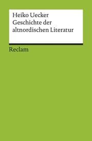 Cover von Geschichte der altnordischen Literatur