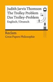 Cover von The Trolley Problem / Das Trolley-Problem. Englisch/Deutsch