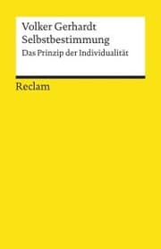 Cover von Selbstbestimmung. Das Prinzip der Individualität