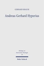 Cover von Andreas Gerhard Hyperius